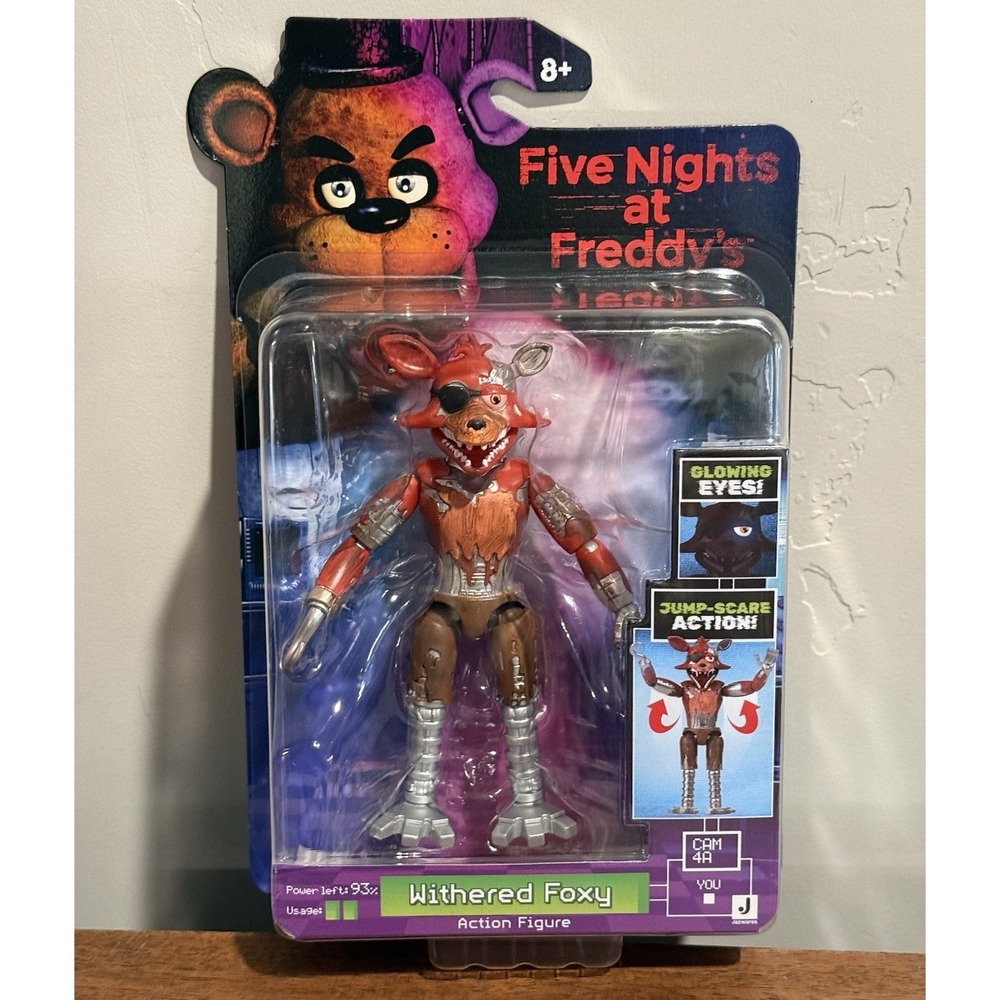 2026 Jazwares Five Nights at Freddy's 5in Action Figure: WITHERED FOXY